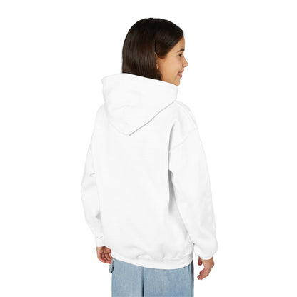 Halloween Cutie Youth Hoodie — Cute Ghost & Jack-O’-Lantern Kids Pullover