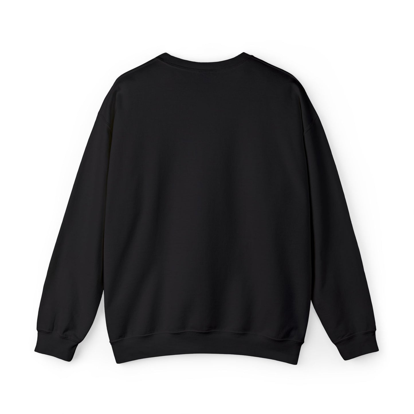 Crewneck Sweatshirt — Embroidered Black “Pumpkin Season” Fall Graphic