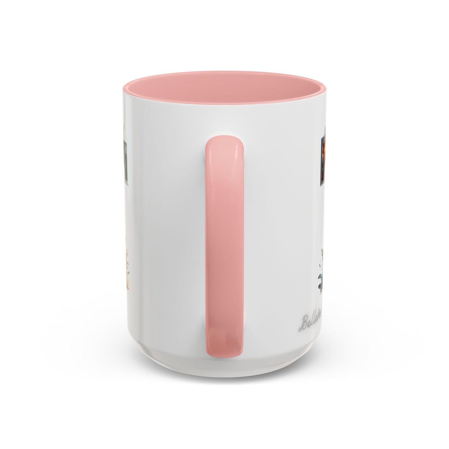 Accent Letter 'T' Coffee Mug — Colorful 15oz Personalized Initial Mug