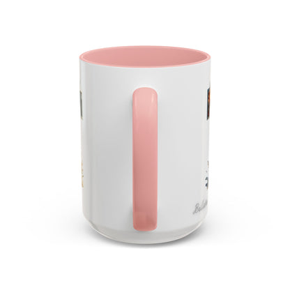 Accent Letter 'T' Coffee Mug — Colorful 15oz Personalized Initial Mug