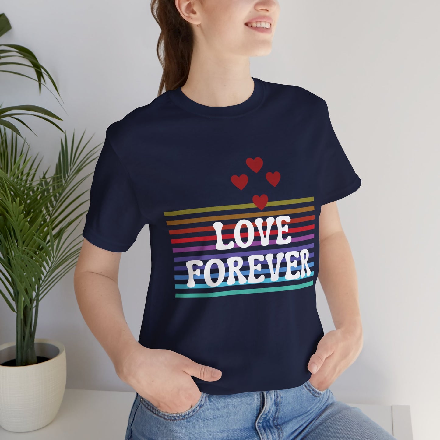 Love Forever Graphic Tee I Ring-spun Cotton