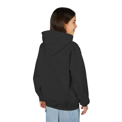 Halloween Cutie Youth Hoodie — Cute Ghost & Jack-O’-Lantern Kids Pullover