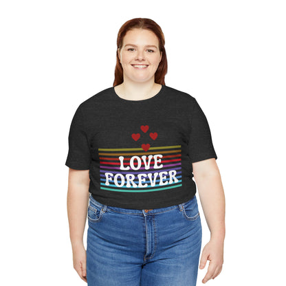 Love Forever Graphic Tee I Ring-spun Cotton