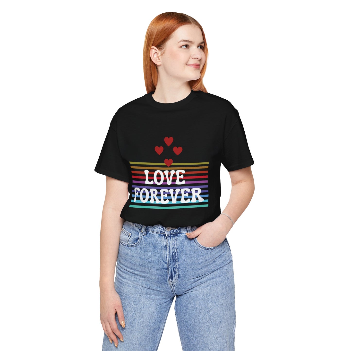 Love Forever Graphic Tee I Ring-spun Cotton