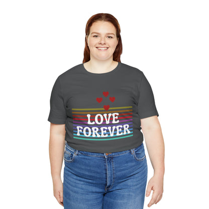 Love Forever Graphic Tee I Ring-spun Cotton