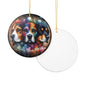 First Family 2026 Ceramic Ornament — 3D Dog Decoration