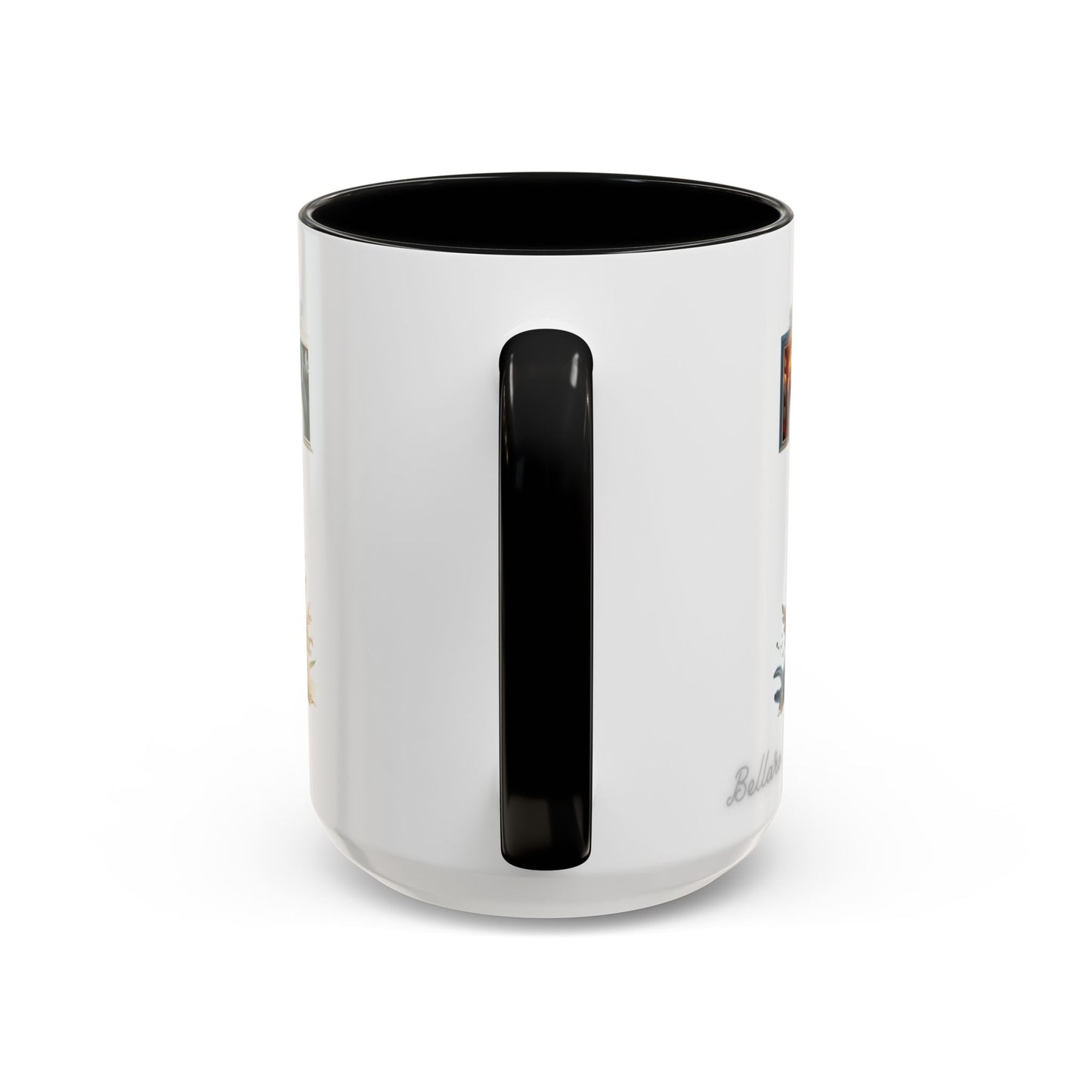 Accent Letter 'T' Coffee Mug — Colorful 15oz Personalized Initial Mug