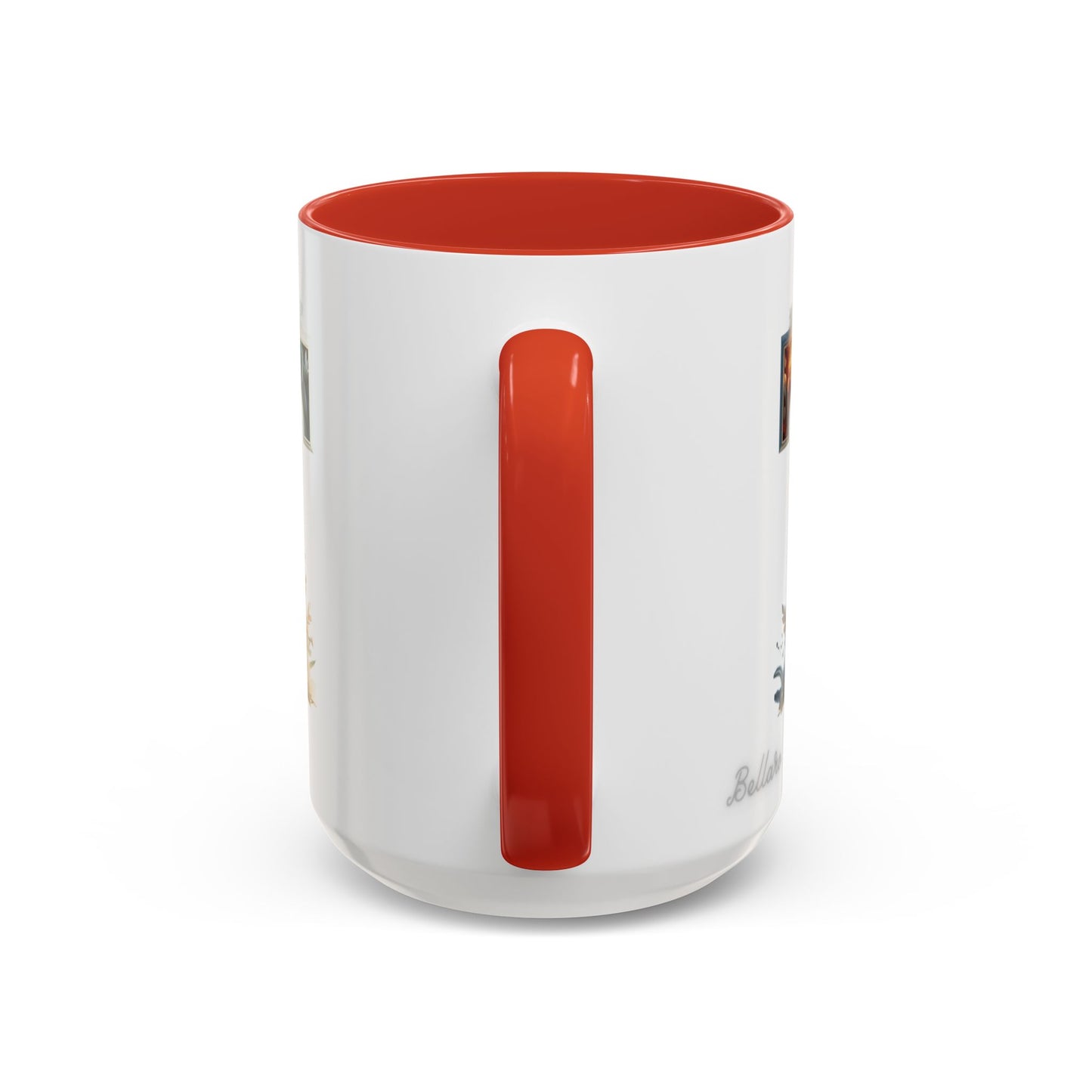 Accent Letter 'T' Coffee Mug — Colorful 15oz Personalized Initial Mug