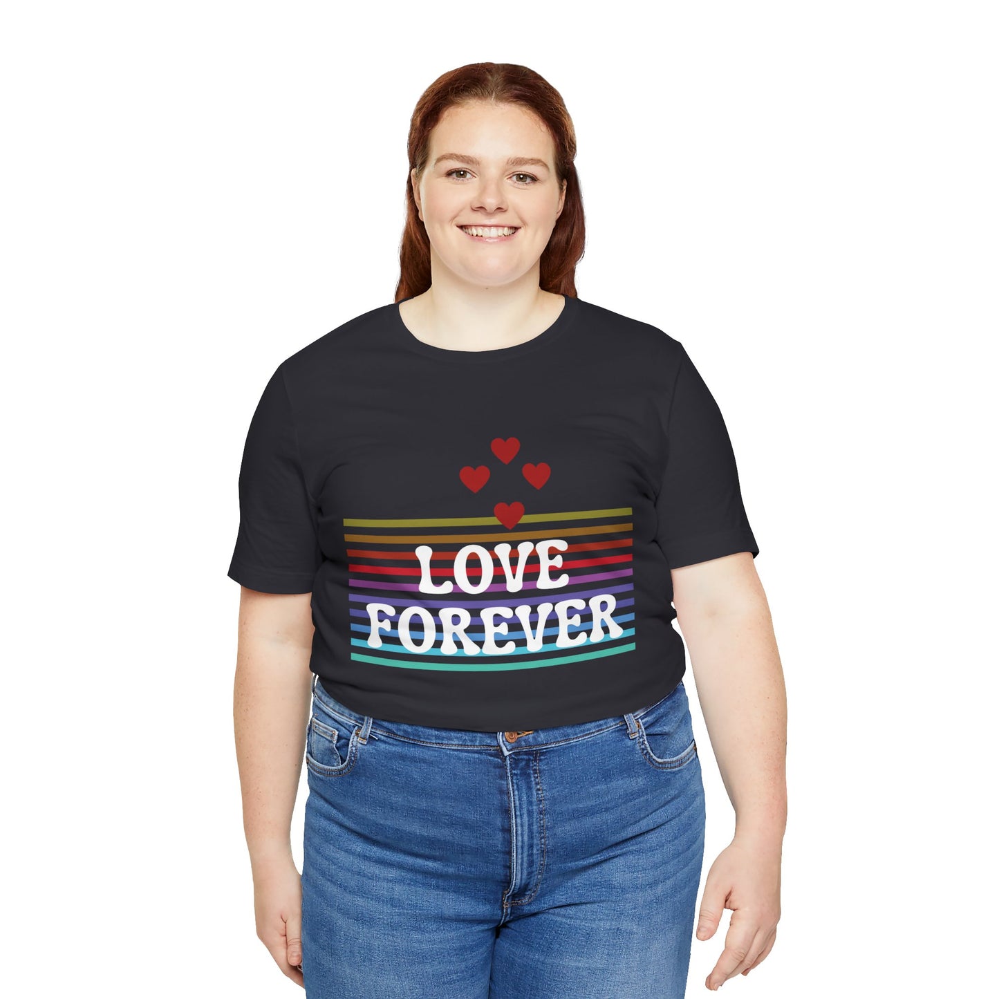 Love Forever Graphic Tee I Ring-spun Cotton