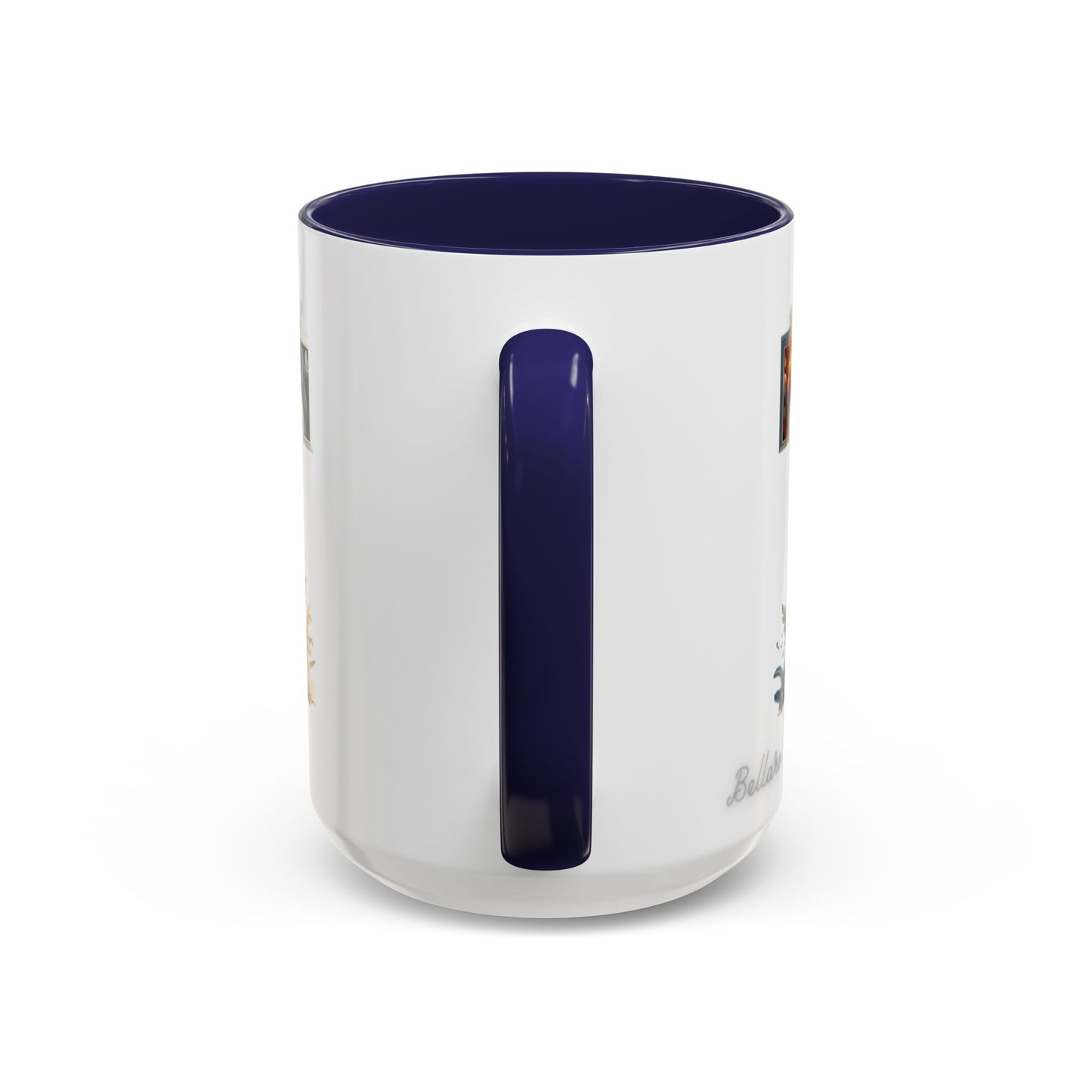 Accent Letter 'T' Coffee Mug — Colorful 15oz Personalized Initial Mug