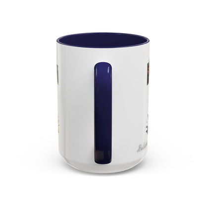 Accent Letter 'T' Coffee Mug — Colorful 15oz Personalized Initial Mug