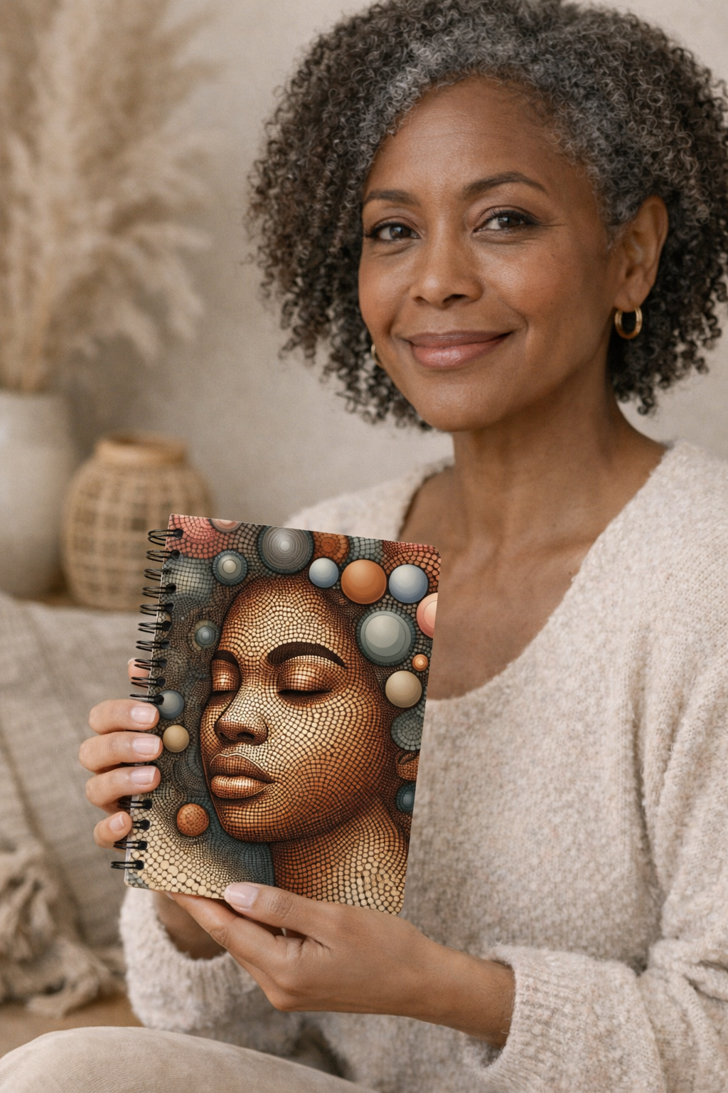 Illustrated 2026-2027 Spiral Notebook - Inspirational Ruled Line for Creativity and Organization