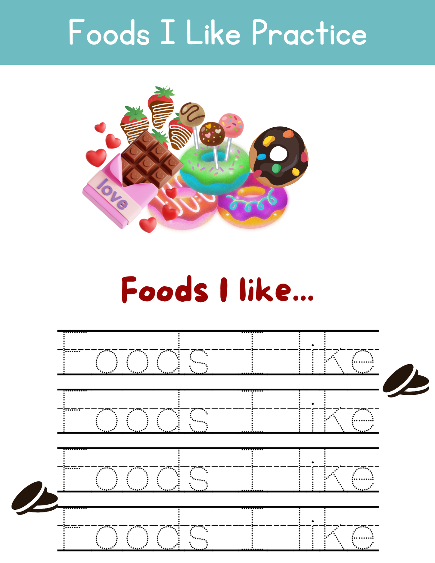 2026 Special Edition Tracing & Handwriting Workbook (Ages 3+) | Printable PDF