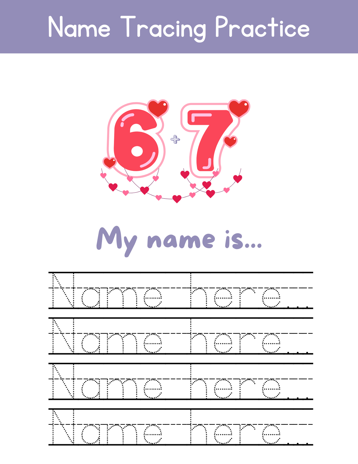 2026 Special Edition Tracing & Handwriting Workbook (Ages 3+) | Printable PDF