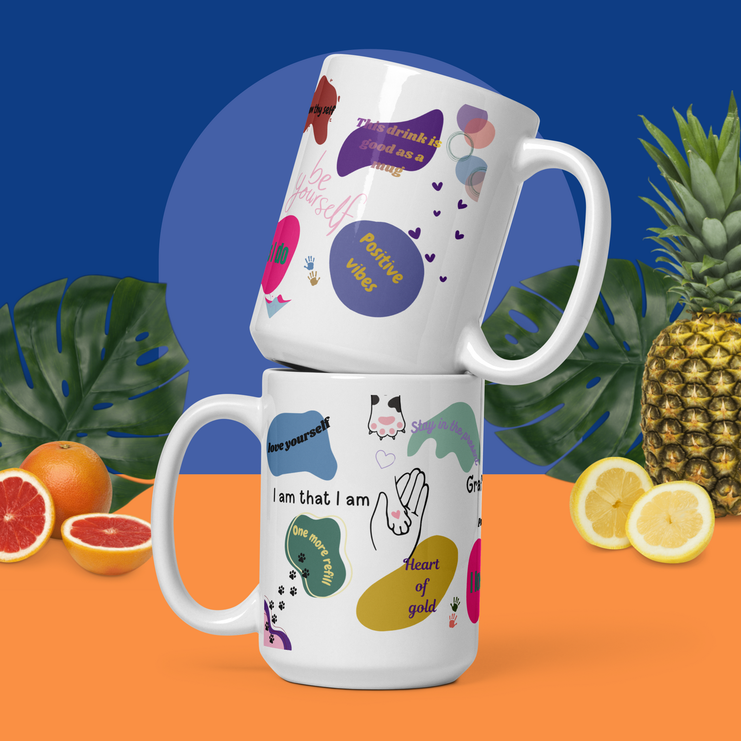 I Love Me Affirmation Mug – Positive Vibes Self-Love Coffee Cup 11oz