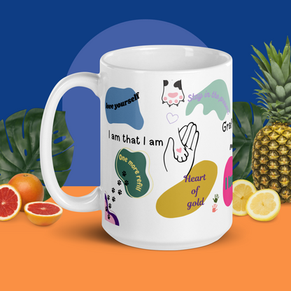 I Love Me Affirmation Mug – Positive Vibes Self-Love Coffee Cup 11oz