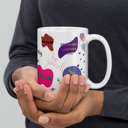 I Love Me Affirmation Mug – Positive Vibes Self-Love Coffee Cup 20oz